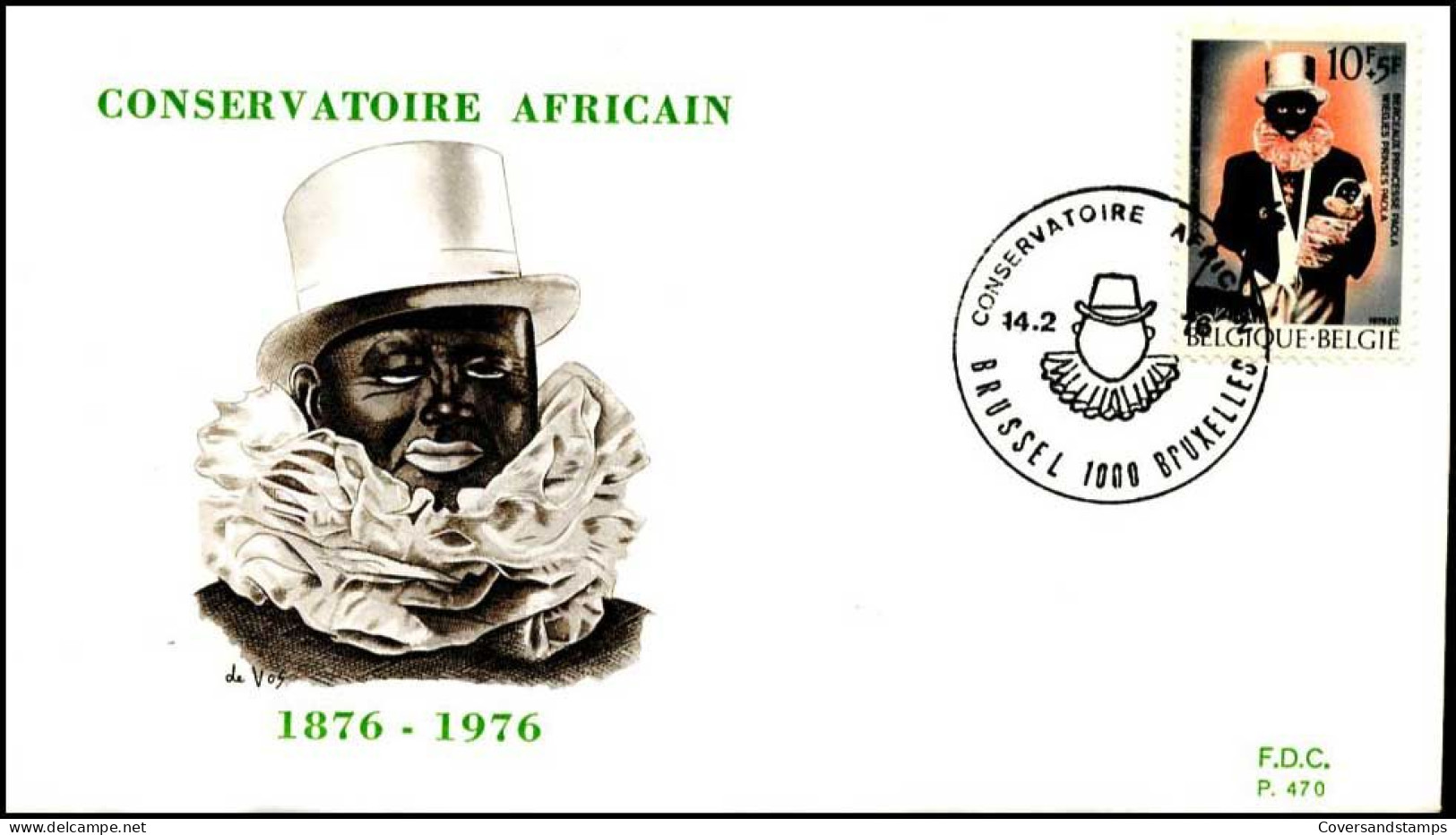 - 1795 - FDC - ""Conservatoire Africain""    - 1981-1990