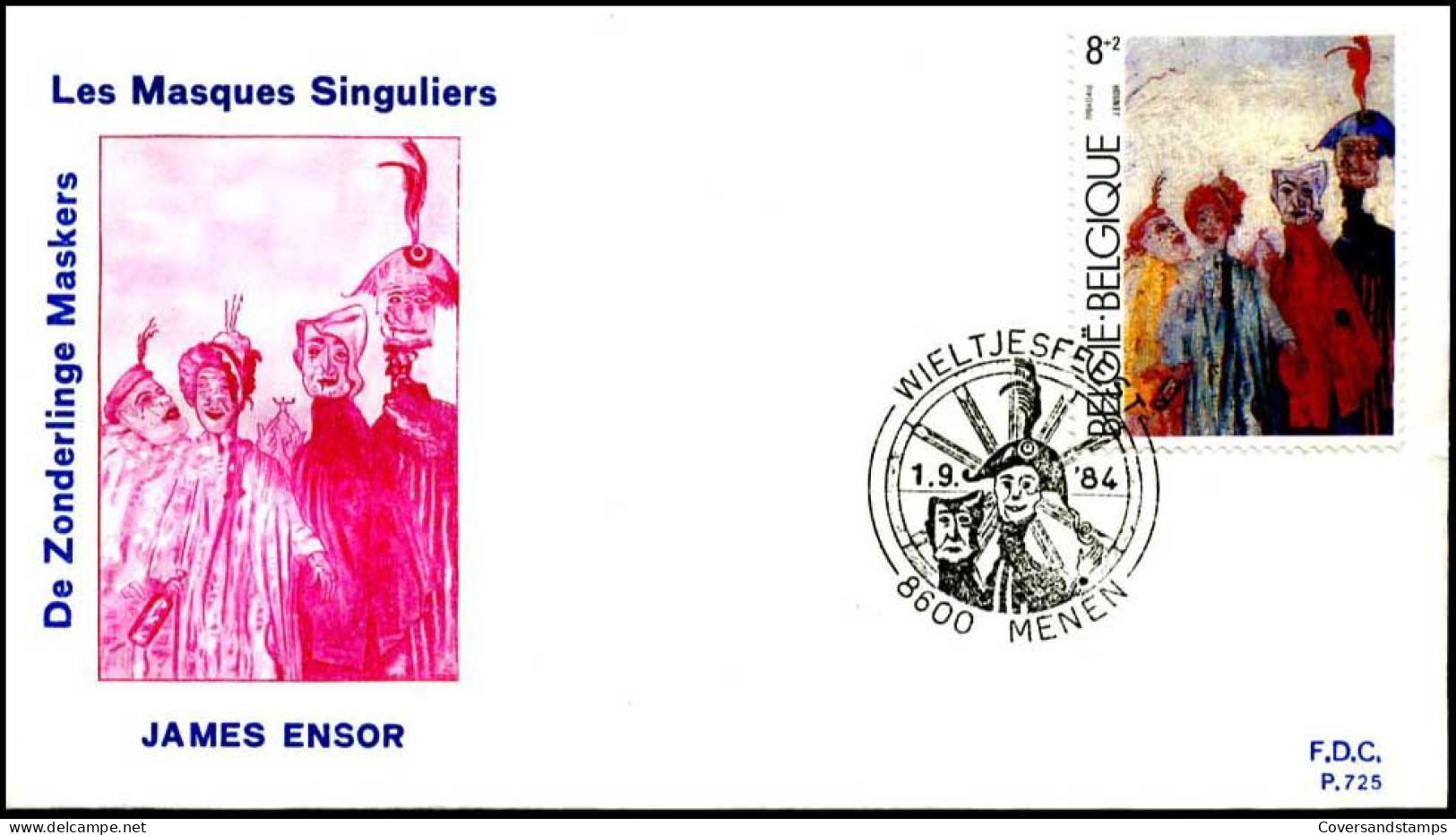 - 2141 - FDC - Culturele Uitgifte    - 1981-1990