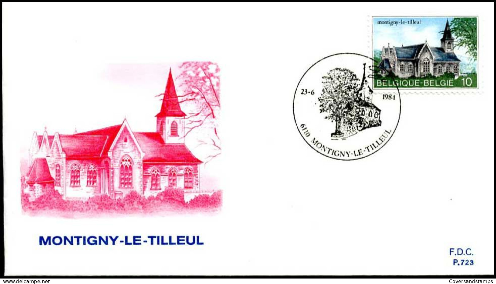 - 2140 - FDC - Toeristische Uitgifte    - 1981-1990