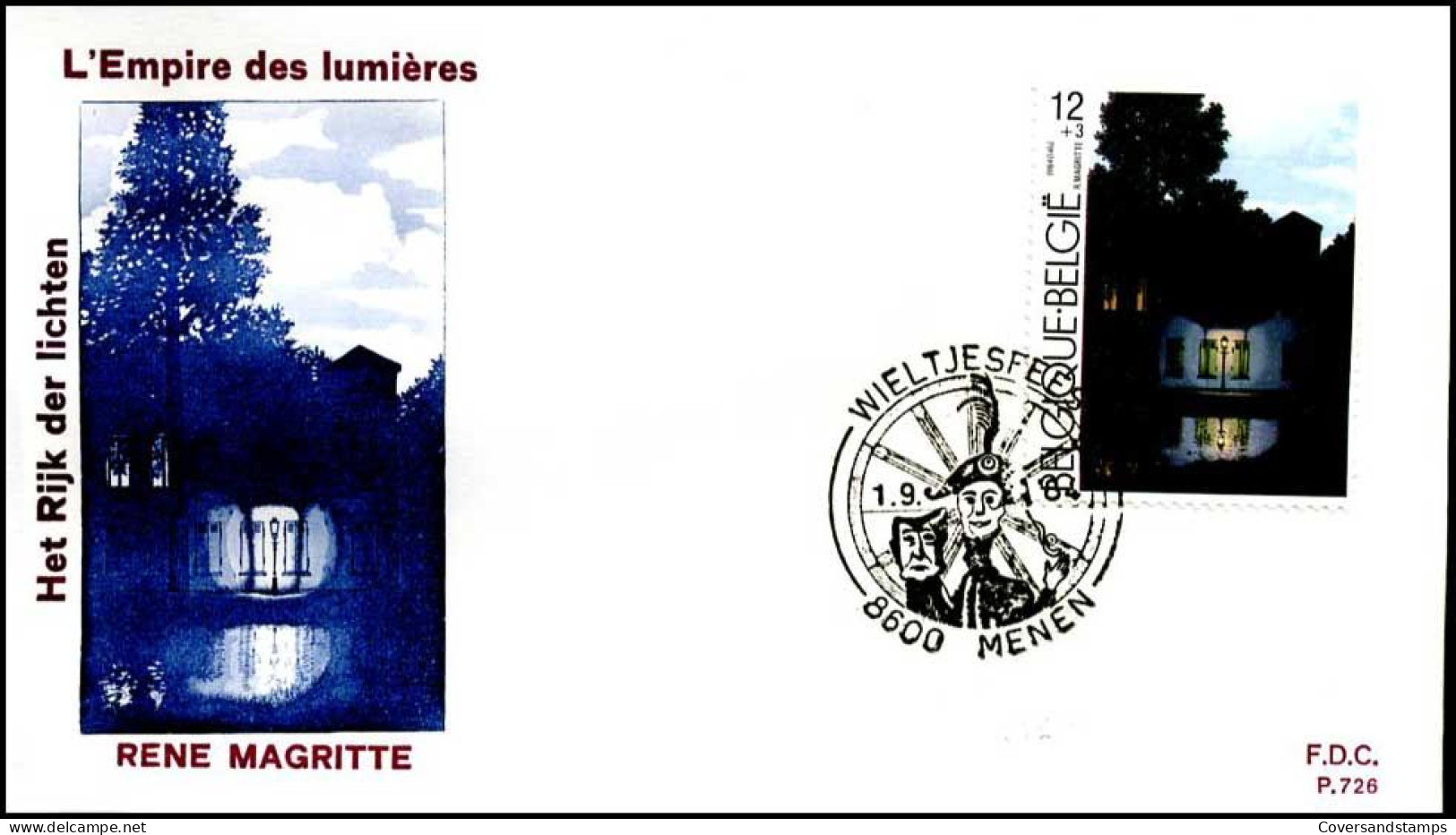 - 2142 - FDC - Culturele Uitgifte    - 1981-1990