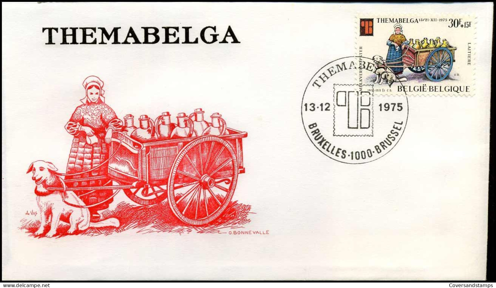 België - FDC - 1789/94 Themabelga - Stempel : Bruxelles-Brussel - 1971-1980