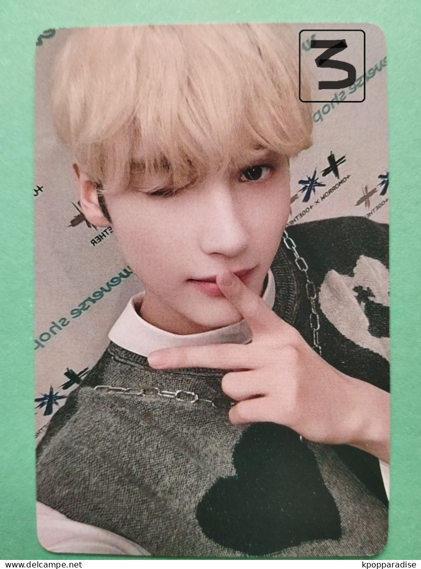 Photocard K POP Au Choix  TXT 2024 Season's Greetings Nuance Huening Kai - Other & Unclassified