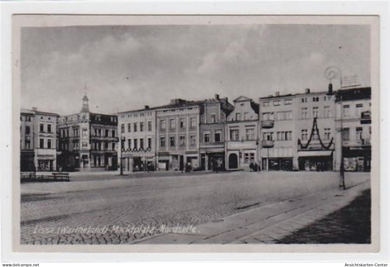 39035111 - AK Lissa Leszno Wartheland Marktplatz Nordseite,  Ungelaufen  Gut Erhalten. - Poland