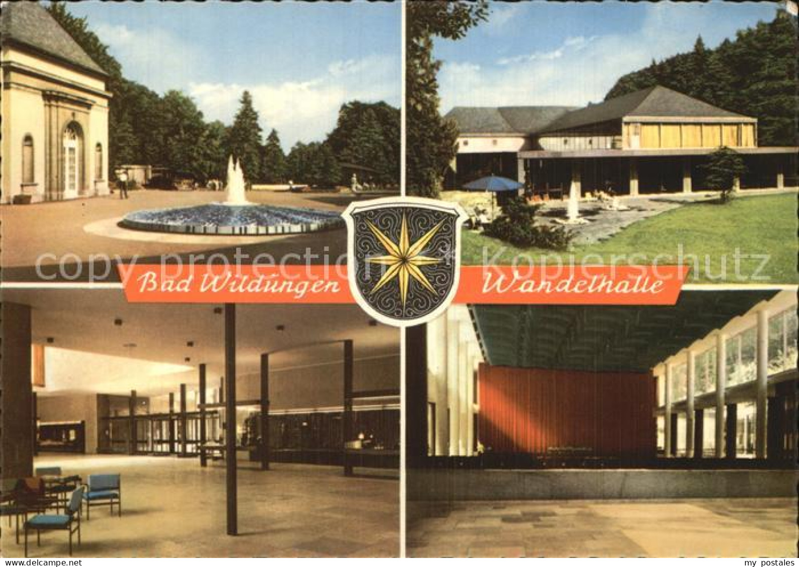 72500878 Bad Wildungen Wandelhalle Springbrunnen Albertshausen - Bad Wildungen