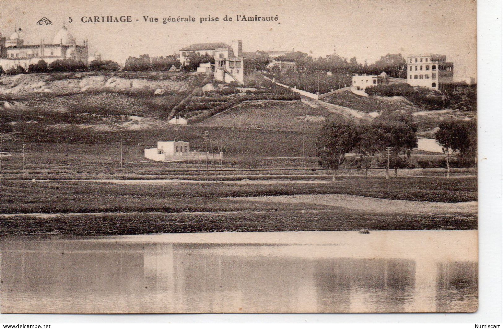 Carthage Belle Vue De La Ville Prise De L'Amirauté - Tunisie