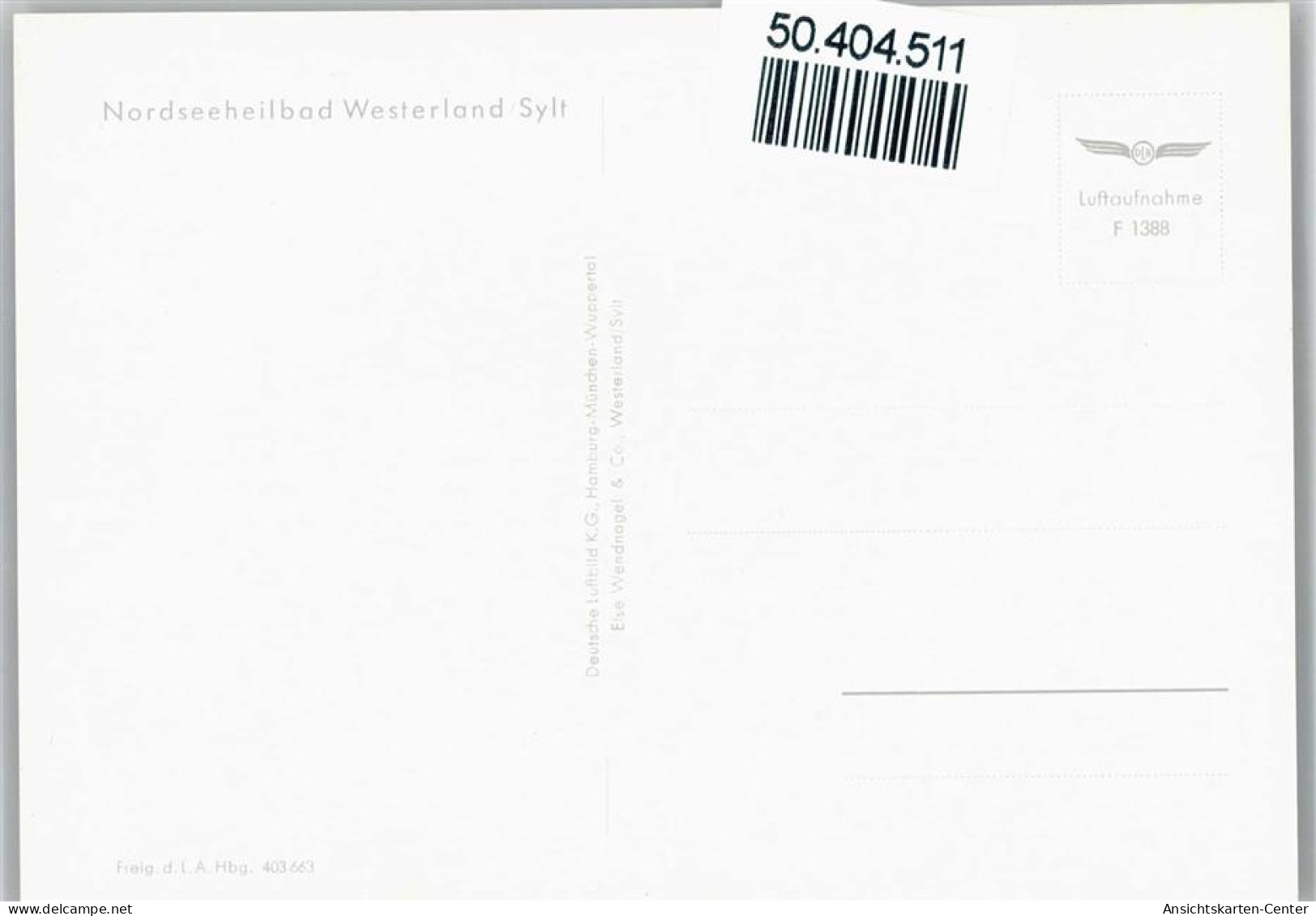 50404511 - Westerland - Other & Unclassified