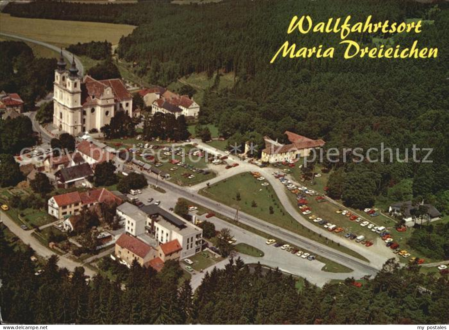 72500769 Maria Dreieichen Wallfahrtsort Wallfahrtskirche Bruendlkapelle Fliegera - Autres & Non Classés