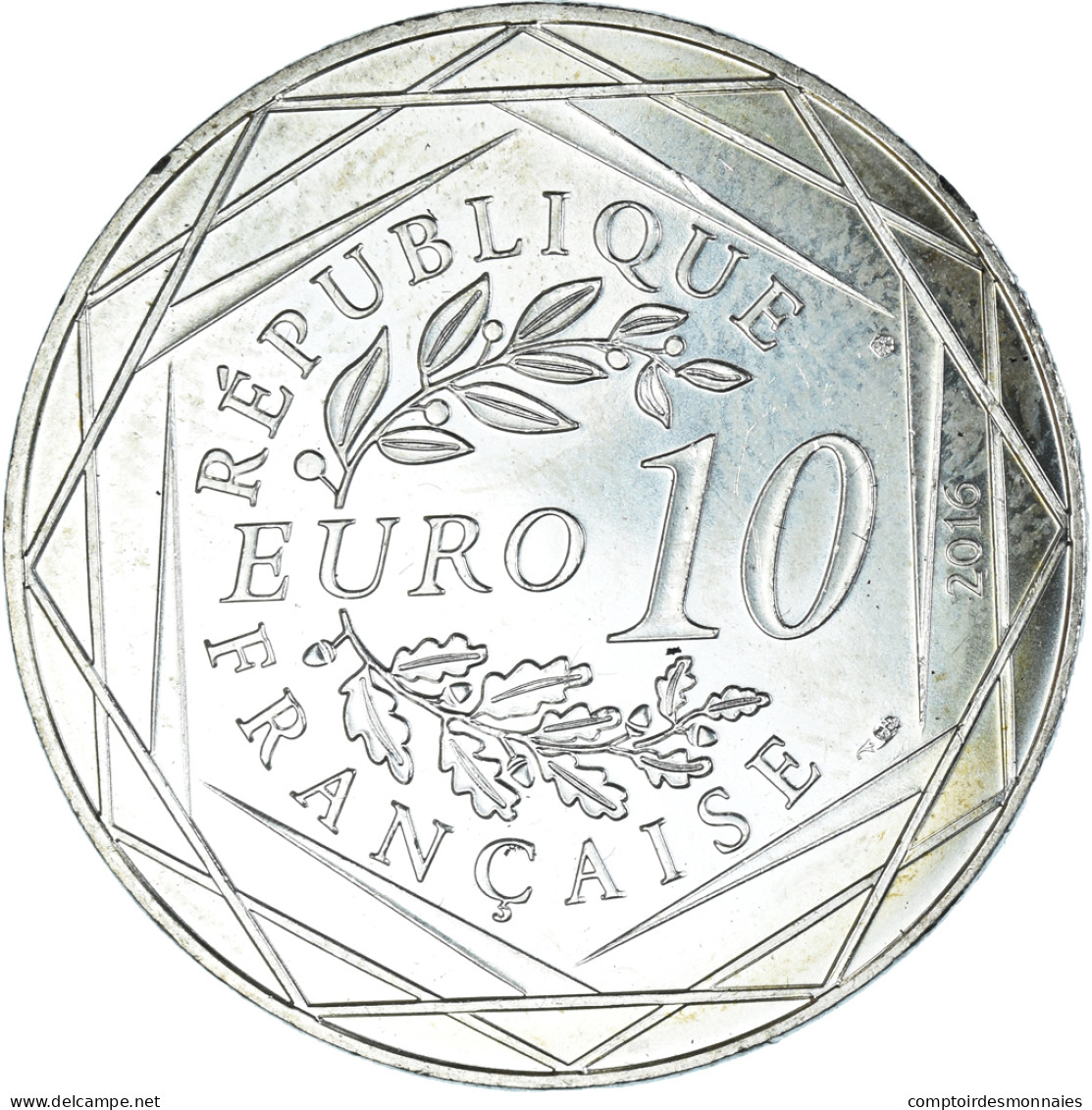 France, 10 Euro, Le Petit Prince (joue à La Pelote Basque), 2016, Monnaie De - Frankreich