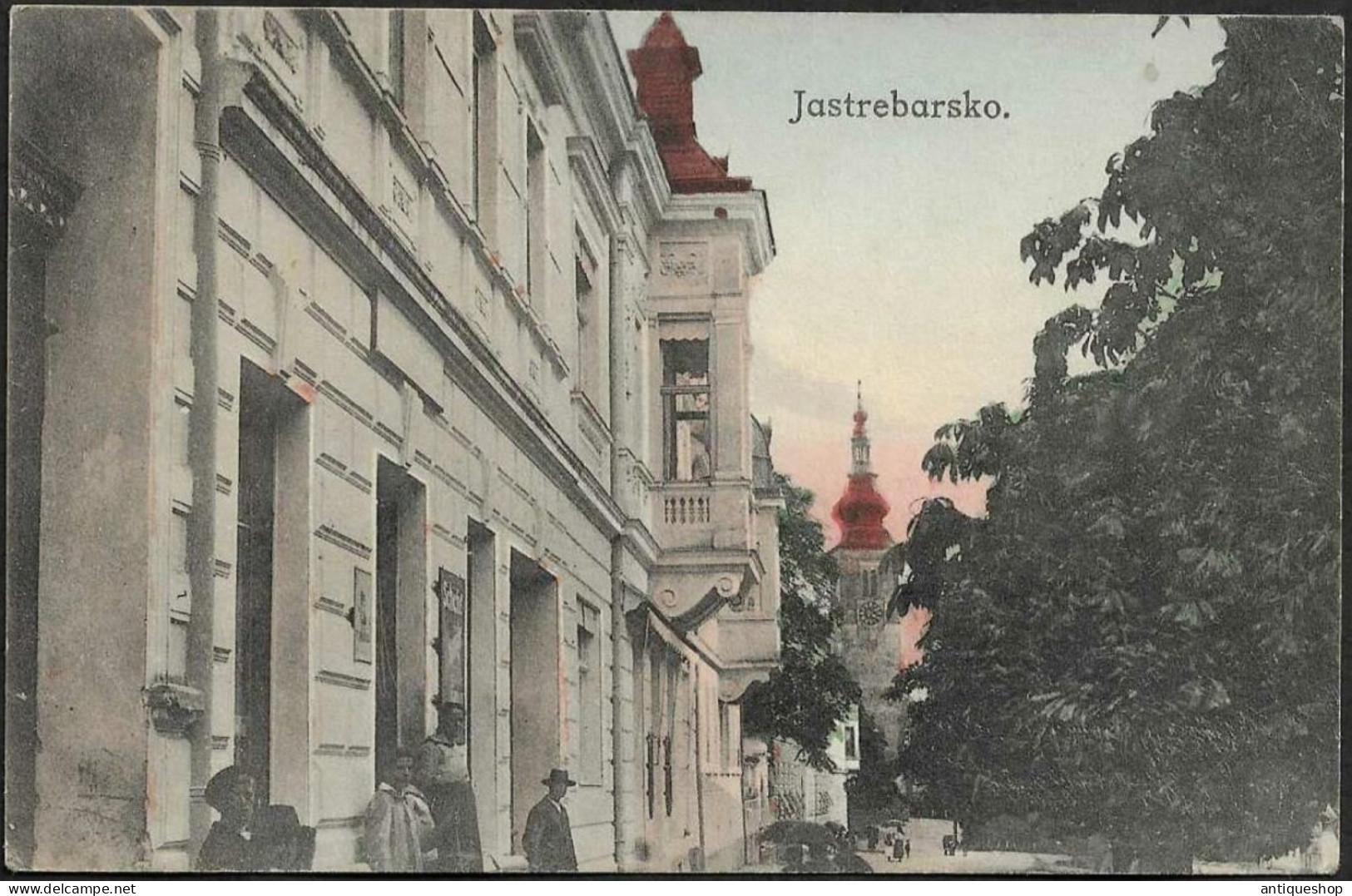 Croatia-----Jastrebarsko-----old Postcard - Kroatië