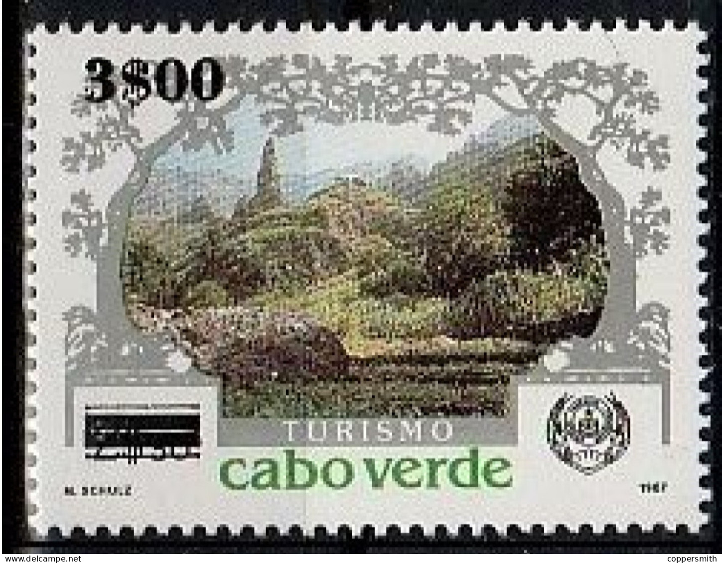 (132) Cape Verde / Cabo Verde  Overprint / Surcharge / Aufdruck  ** / Mnh   Michel 721 - Islas De Cabo Verde