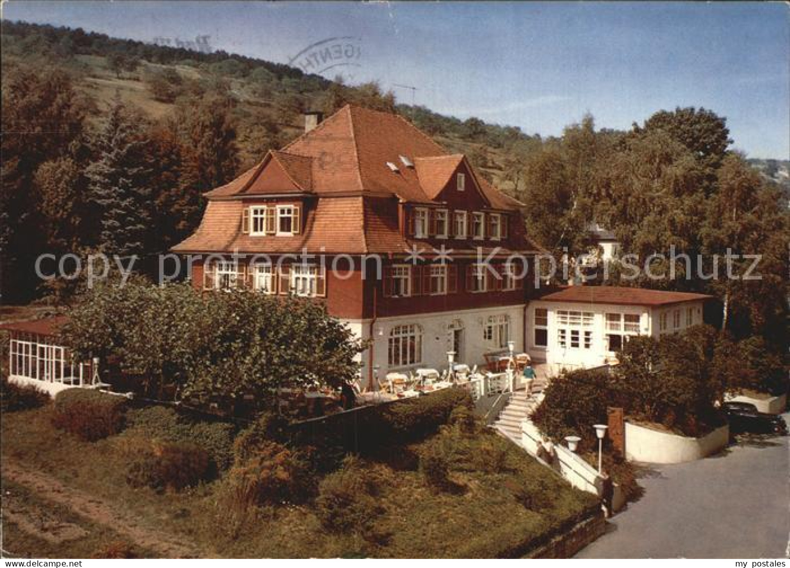 72500624 Bad Mergentheim Kurhotel Cafe Restaurant Erlenbachtal Bad Mergentheim - Bad Mergentheim