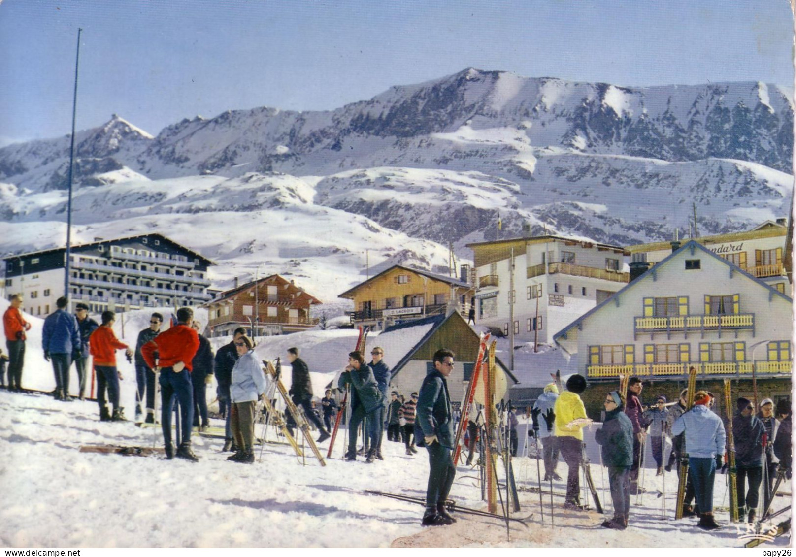 Cpsm L'alpe D'huez école De Ski - Sonstige & Ohne Zuordnung