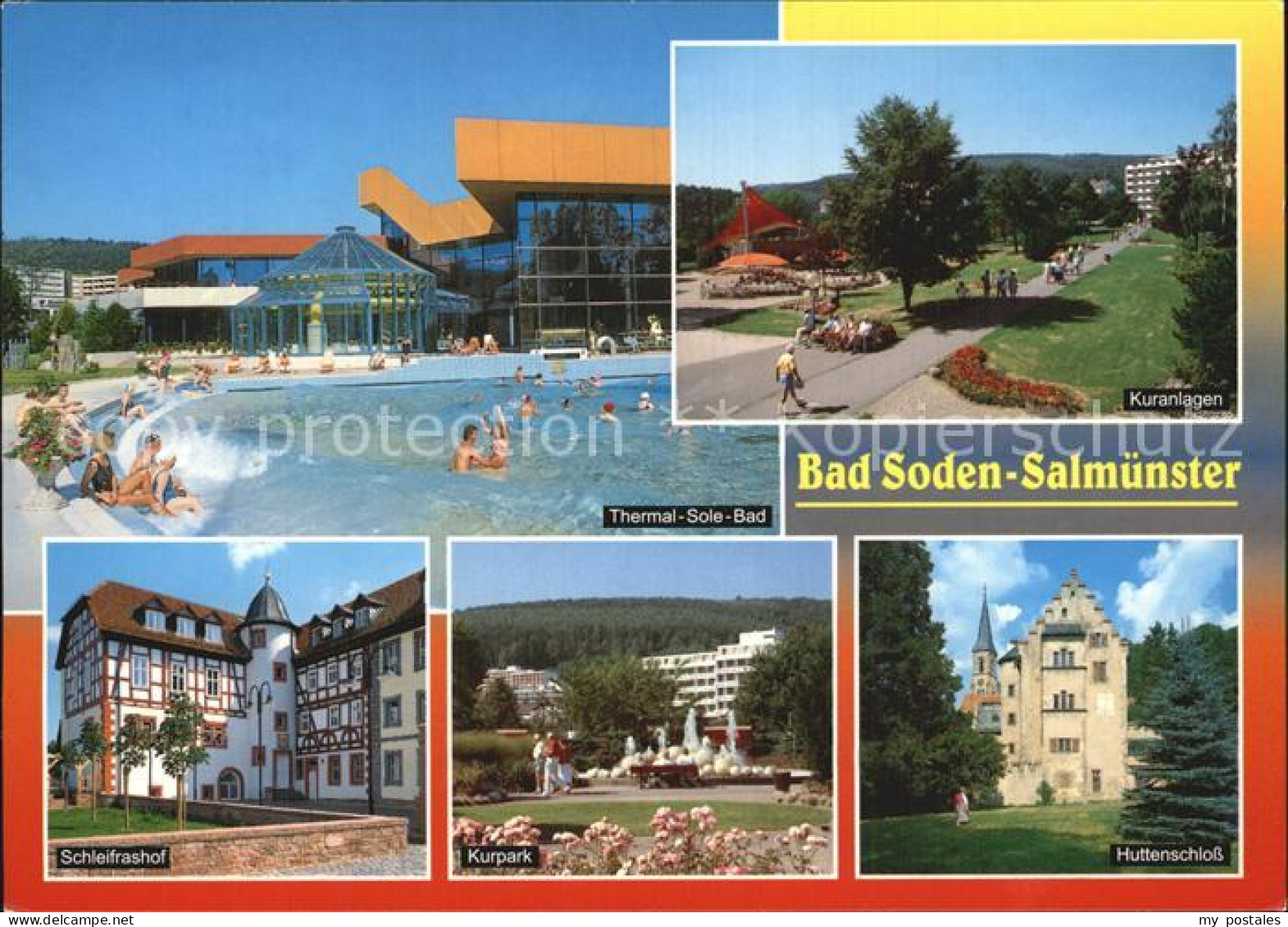 72500468 Bad Soden-Salmuenster Schleifrashof Kurpark Huttenschloss Bad Soden-Sal - Other & Unclassified