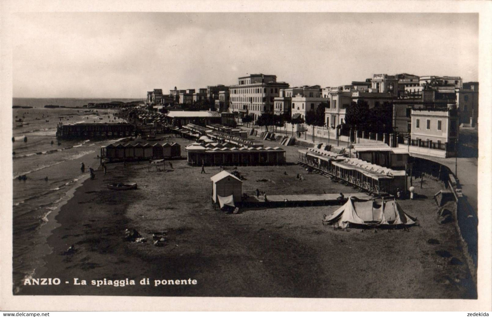 H2567 - Anzio Rom Roma - Strand Strandleben - L. Bartoli - Other & Unclassified