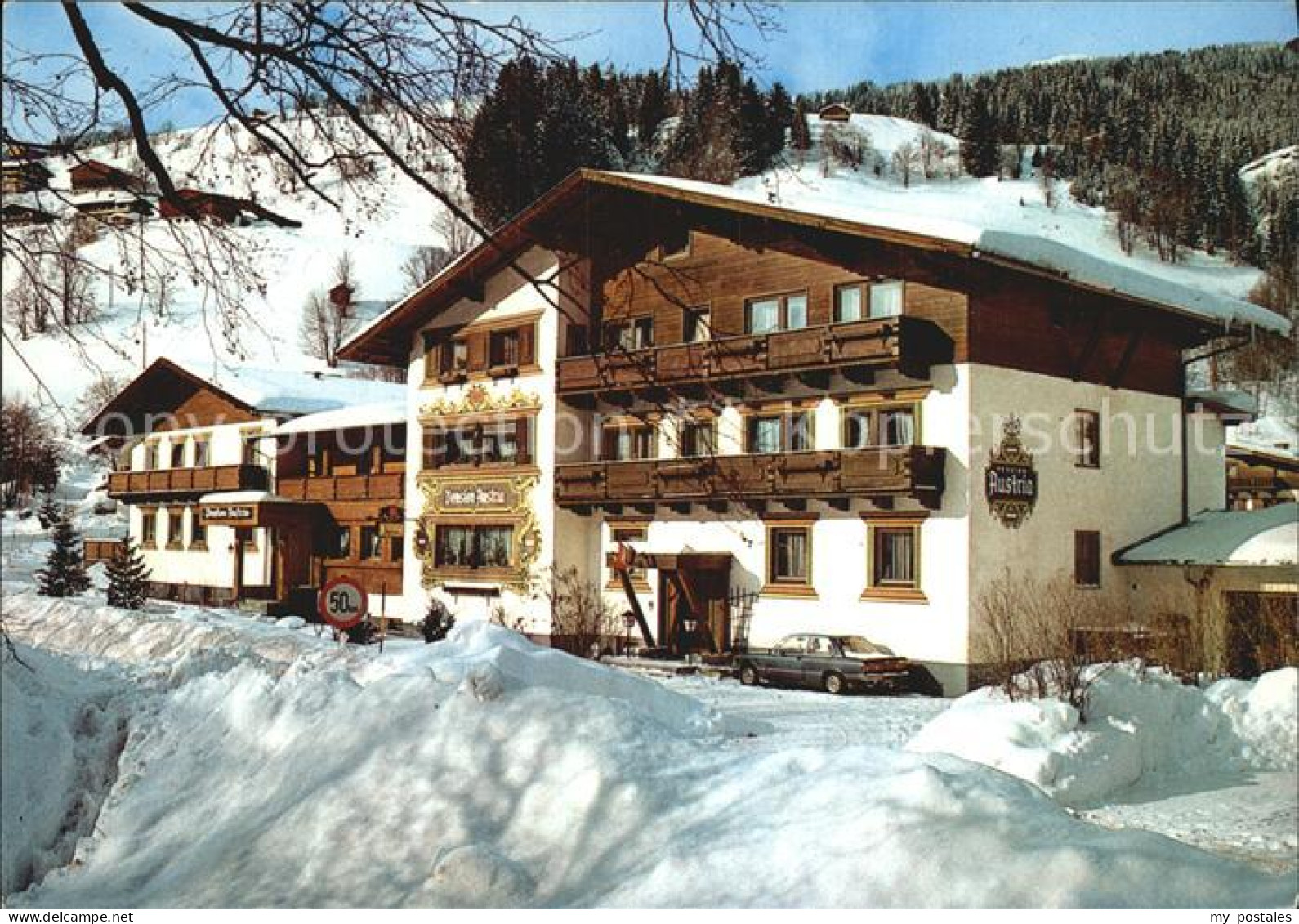 72500360 Saalbach-Hinterglemm Pension Austria Winter Saalbach - Altri & Non Classificati