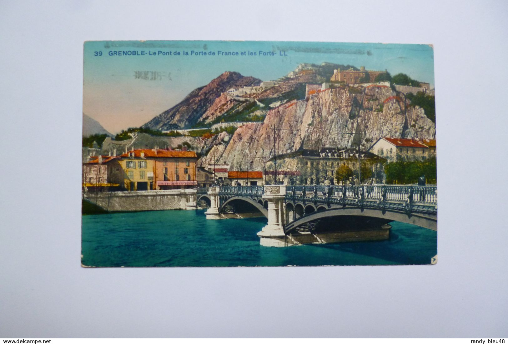 GRENOBLE  -  38  -  Le Pont De La Porte De France Et Les Forts    -  Isère - Grenoble