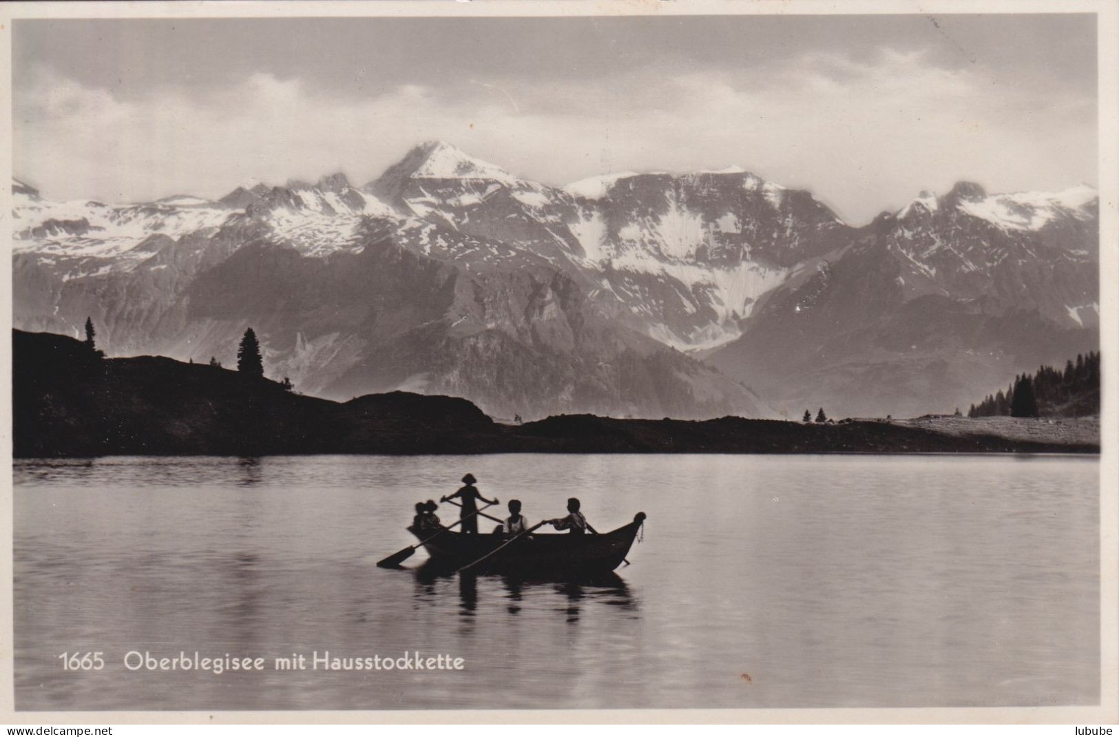 Braunwald - Oberblegisee Mit Hausstockkette        Ca. 1930 - Braunwald