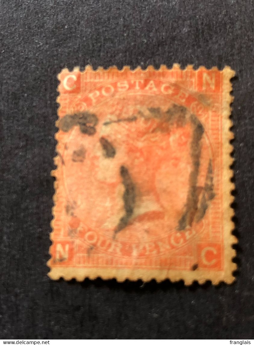 GB  SG 94  4d Vermilion Plate 12 - Usati