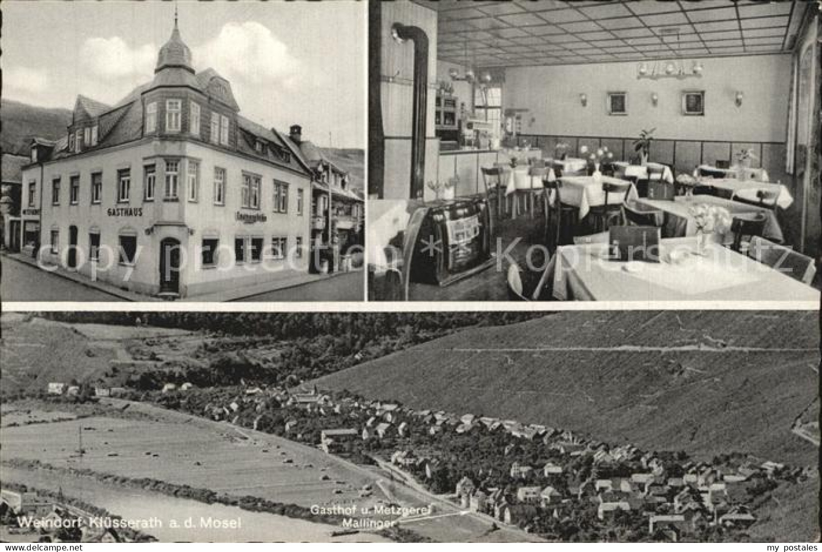 72500145 Saarburg Saar Gasthof Metzgerei Mallinger  Saarburg - Saarburg