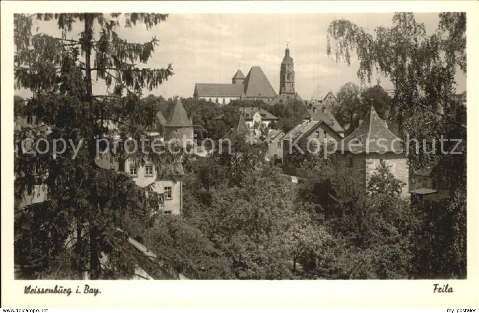 72500119 Weissenburg Bayern Panorama Weissenburg - Duisburg