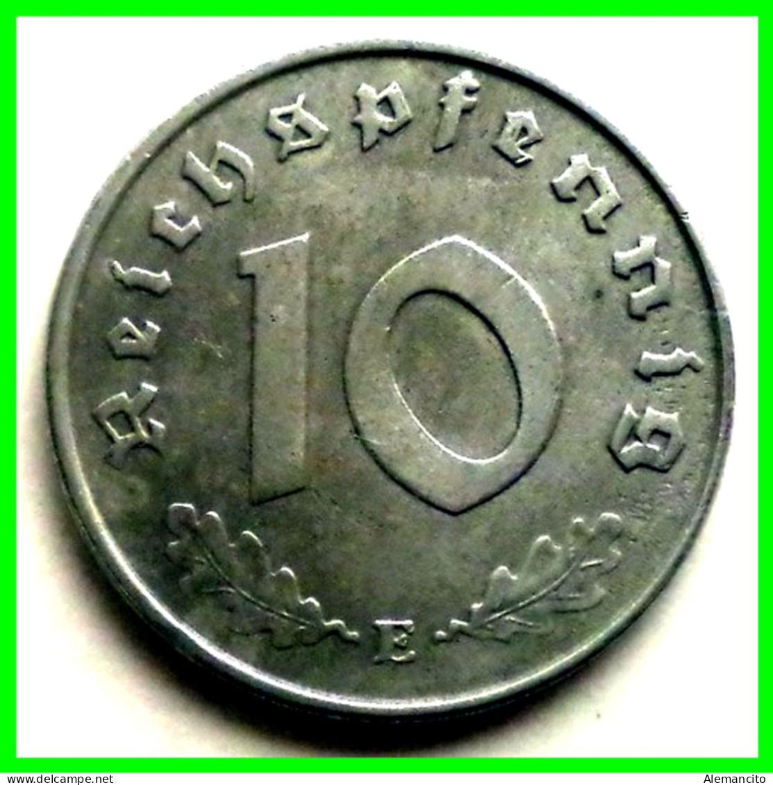 ALEMANIA - GERMANY SERIE DE 7 MONEDAS DE 10 REICHSPFNNIG TERCER REICHS ( AÑO 1940 CECAS - A - B -D - E - F - G - J ) - 10 Reichspfennig