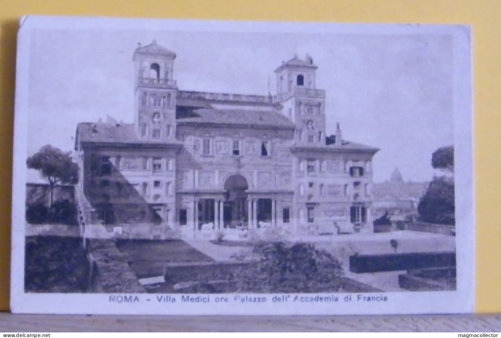 (ROM3) ROMA - VILLA MEDICI ORA PALAZZO DELL' ACCADEMIA FRANCIA - VIAGGIATA 1919 - Other Monuments & Buildings