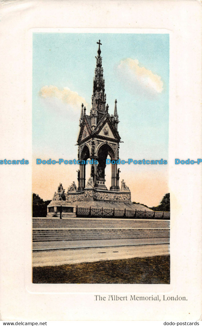 R097938 The Albert Memorial. London. 1909 - Other & Unclassified