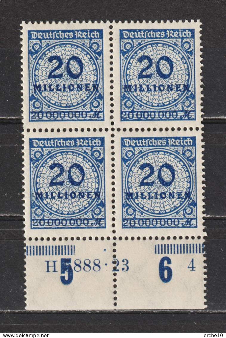 MiNr. 319 HAN H 5888.23  ** Formnummer 4  (0420) - Neufs