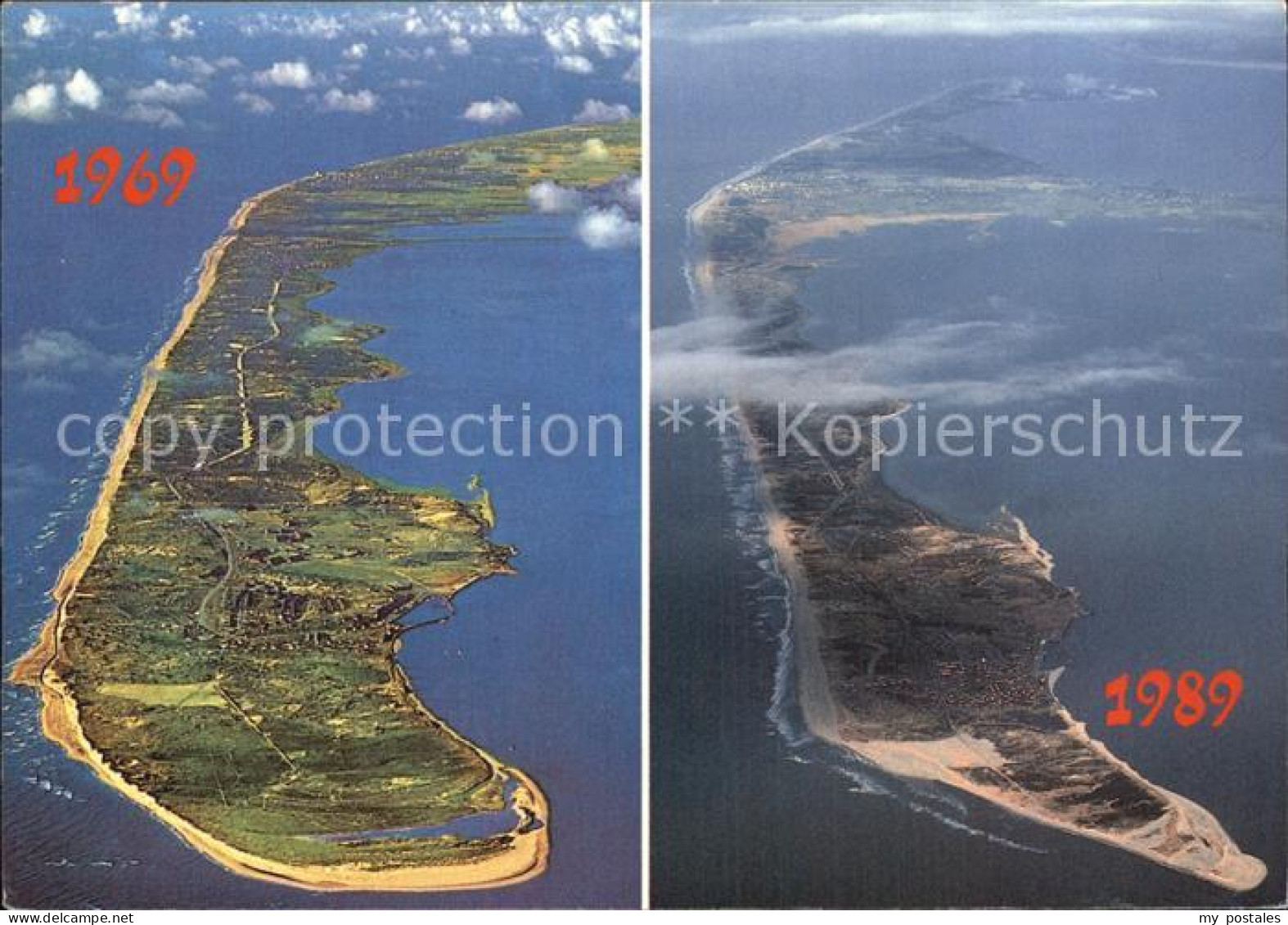 72499631 Sylt Fliegeraufnahme 1969 Und 1989 Insel Sylt - Sylt