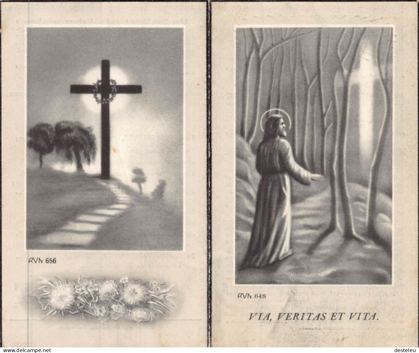 Doodsprentje / Image Mortuaire Marie Vanhoutte - Debeke Anzegem Bellegem 1883-1951 - Overlijden