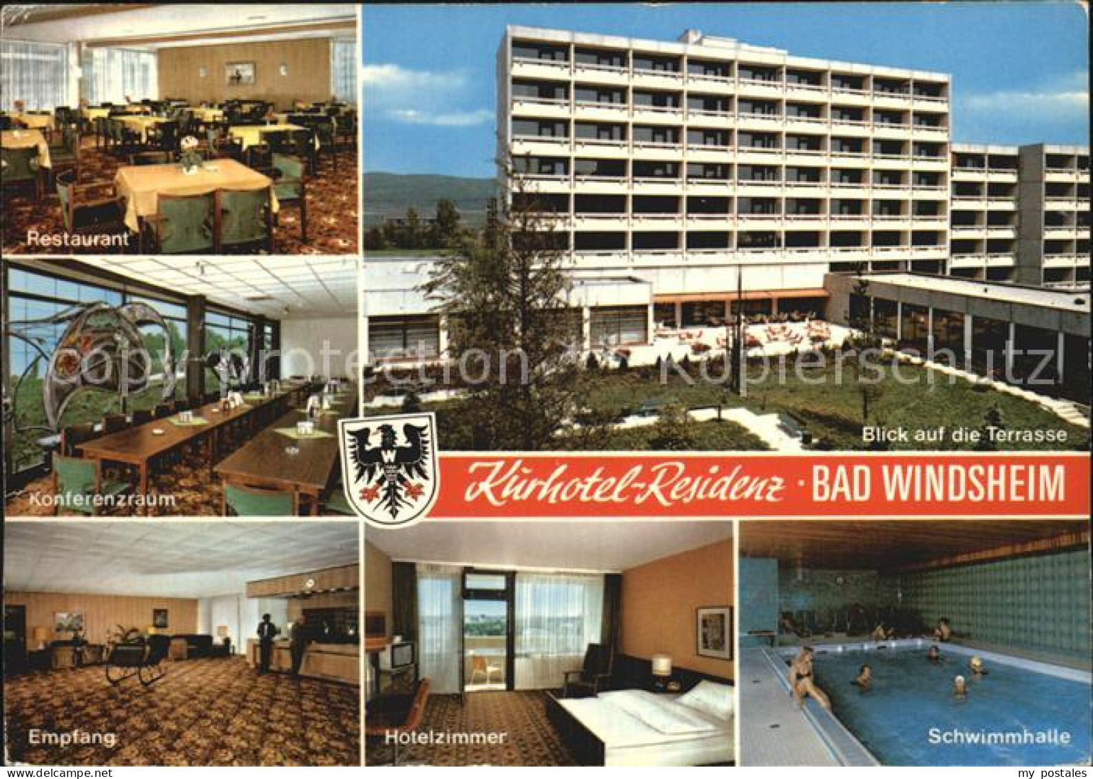 72499587 Bad Windsheim Kurhotel Residenz Restaurant Empfang Konferenzraum Hotelz - Bad Windsheim