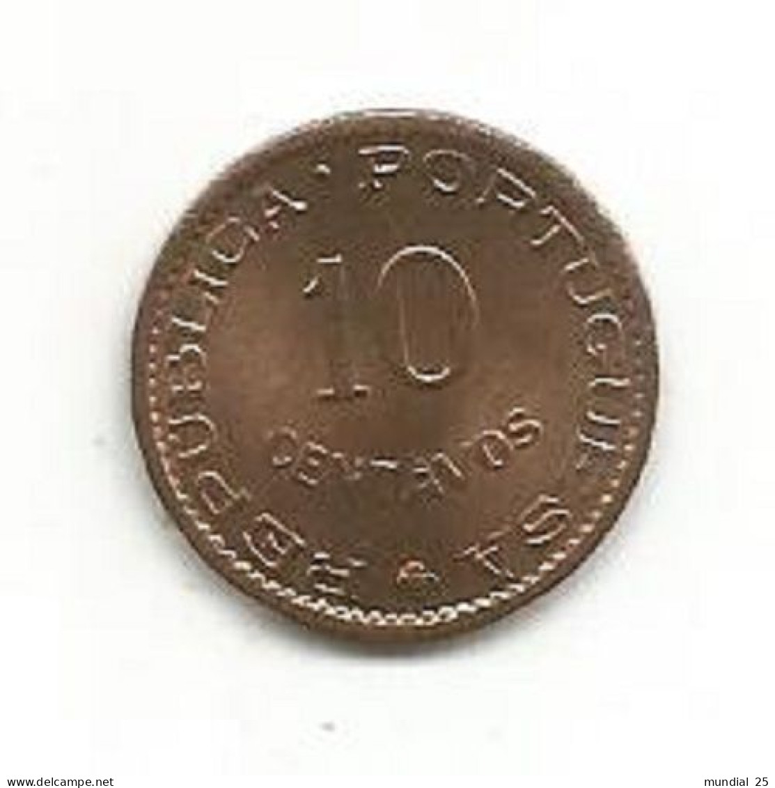 INDIA PORTUGUESE 10 CENTAVOS 1959 - Inde