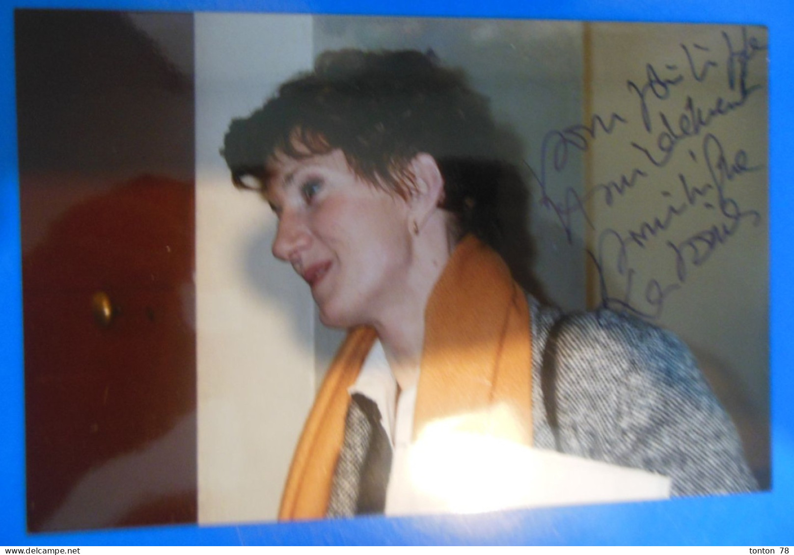 AUTOGRAPHE DE DOMINIQUE LABOURIER SUR PHOTO - Acteurs & Toneelspelers