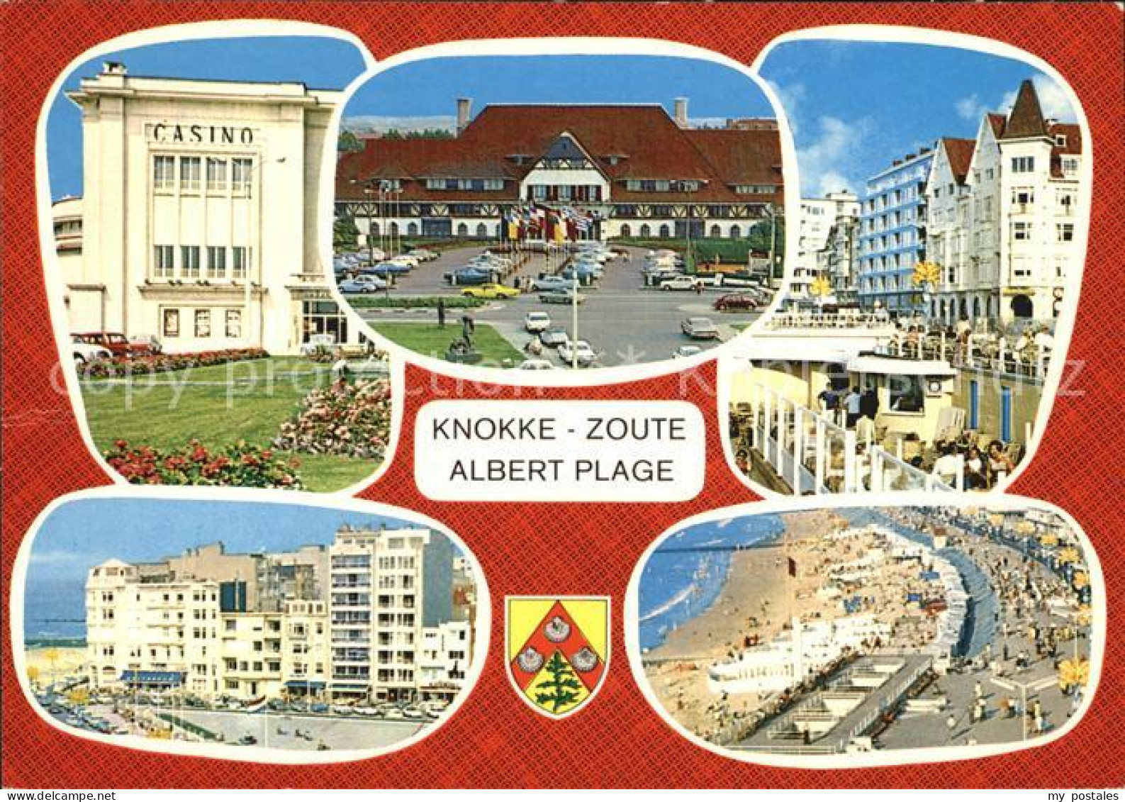 72499455 Zoute Knokke Casino Promenade Stadtplatz  - Autres & Non Classés