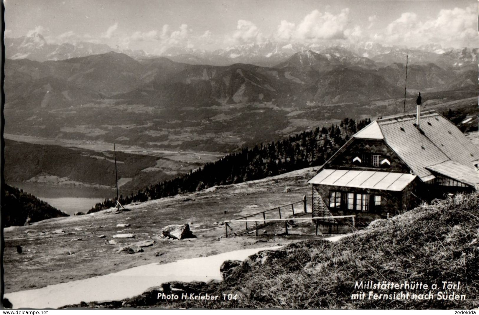 H2571 - Millstätter Hütte Millstätterhütte Am Törl Bei Laubendorf - Photo H. Krieber - Millstatt