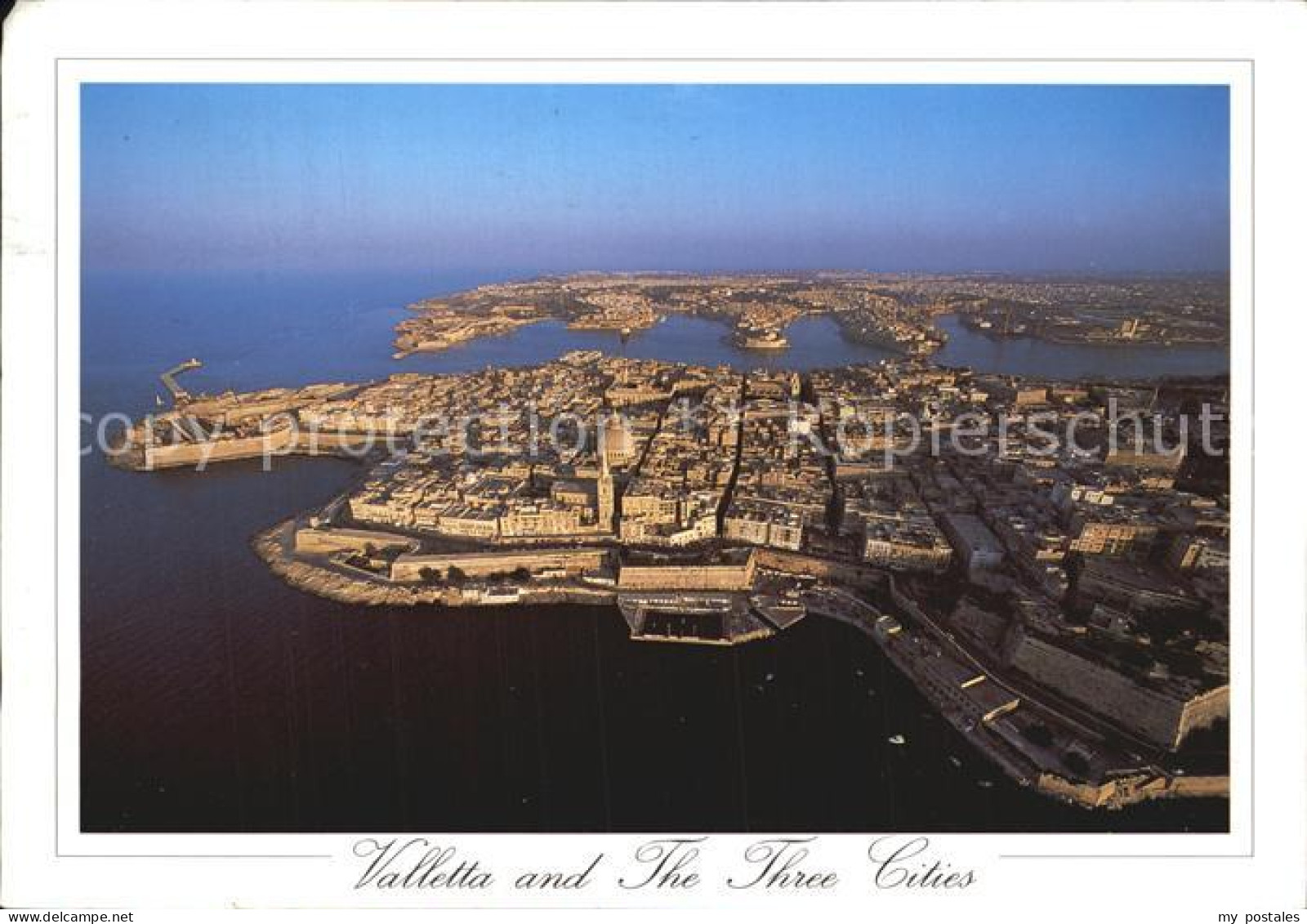 72499337 Valetta Malta And The Three Cities Fliegeraufnahme  - Malta