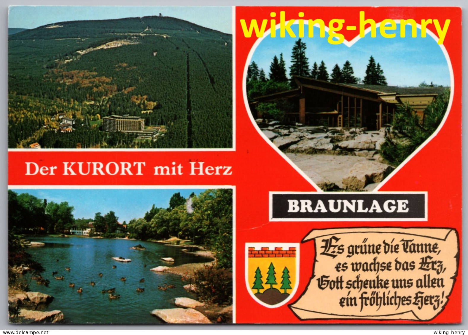 Braunlage - Mehrbildkarte - Der Kurort Mit Herz - Im Harz - Braunlage