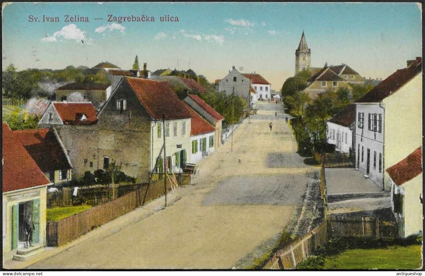 Croatia-----Sveti Ivan Zelina-----old Postcard - Croatia