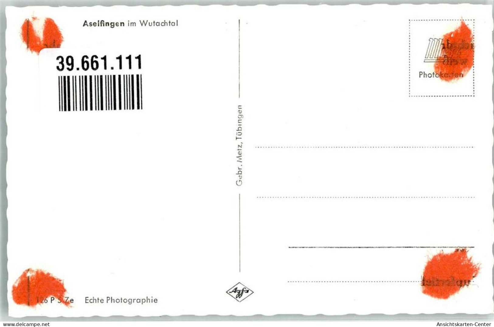 39661111 - Aselfingen , Baden - Villingen - Schwenningen