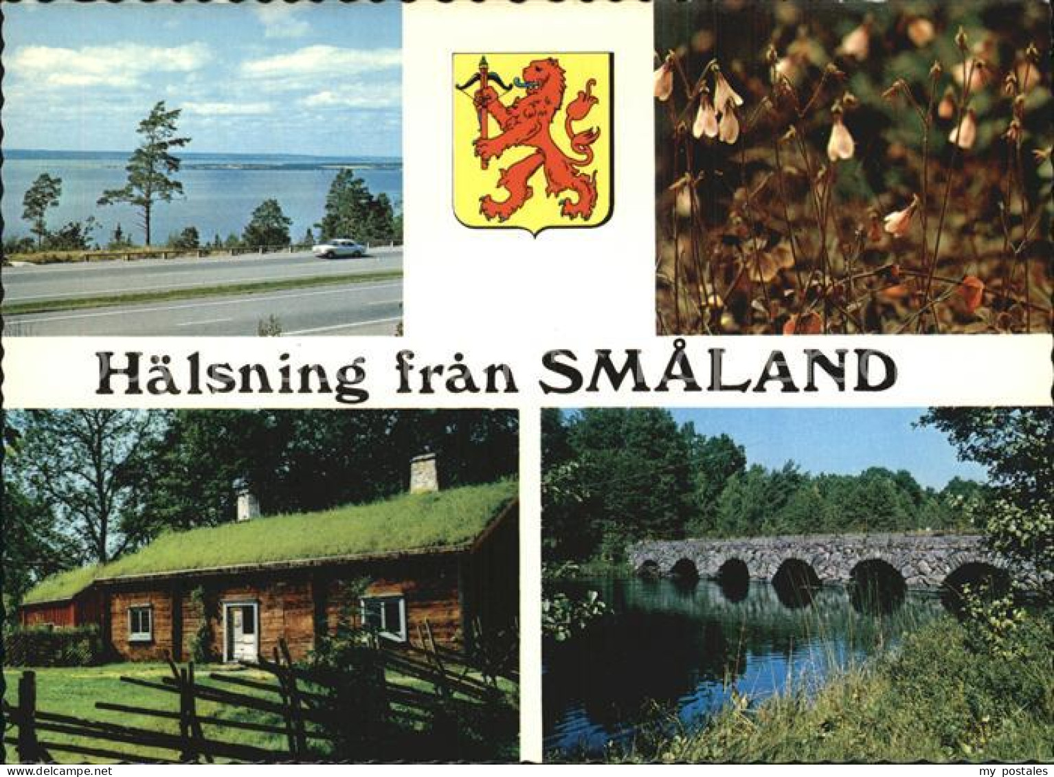 72499187 Smaland Bruecke Holzhaus Smaland - Svezia