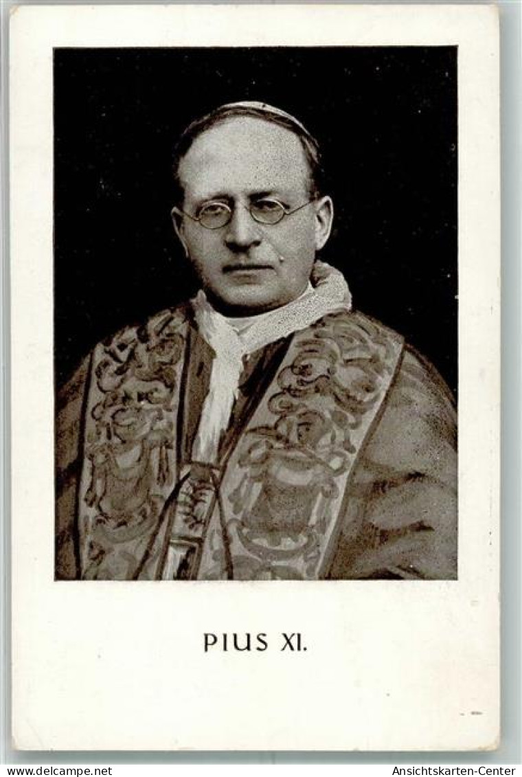 39748711 - Pius XI. - Autres & Non Classés