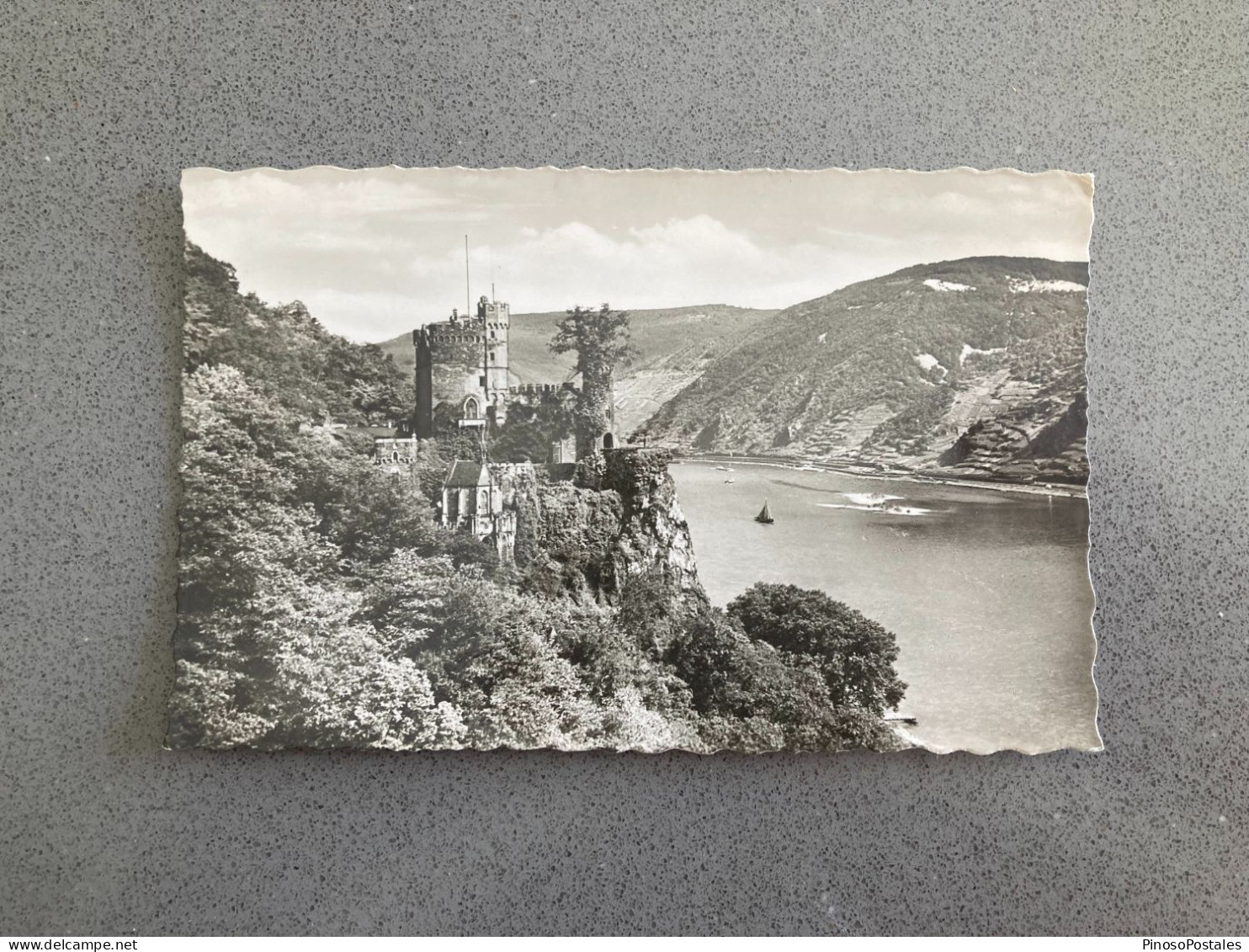 Burg Rheinstein Bei Assmannshausen Carte Postale Postcard - Bingen