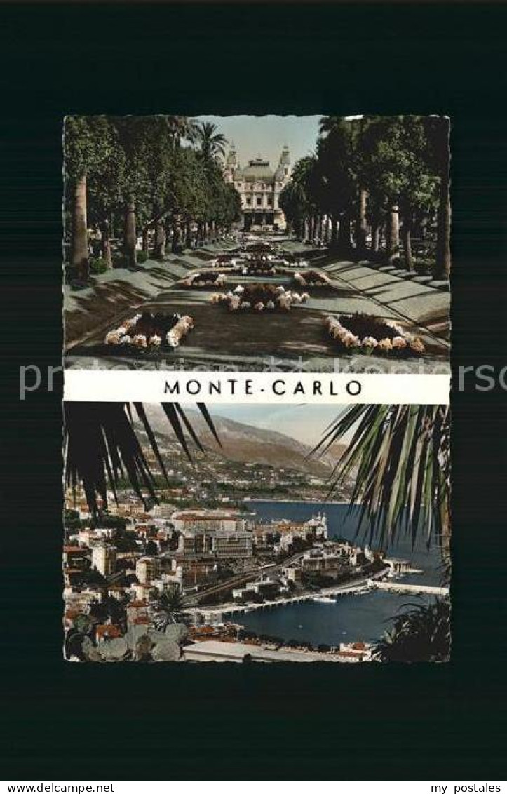72498999 Monte-Carlo Park Und Fliegeraufnahme Monte-Carlo - Sonstige & Ohne Zuordnung