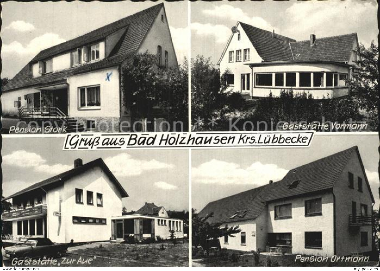 72498954 Bad Holzhausen Luebbecke Pension Stork Gaststaetten Vormann Und Zur Aue - Getmold