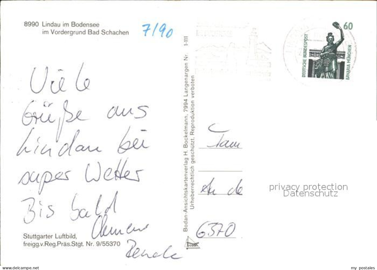 72498930 Lindau Bodensee Mit Bad Schachen Fliegeraufnahme Lindau - Lindau A. Bodensee