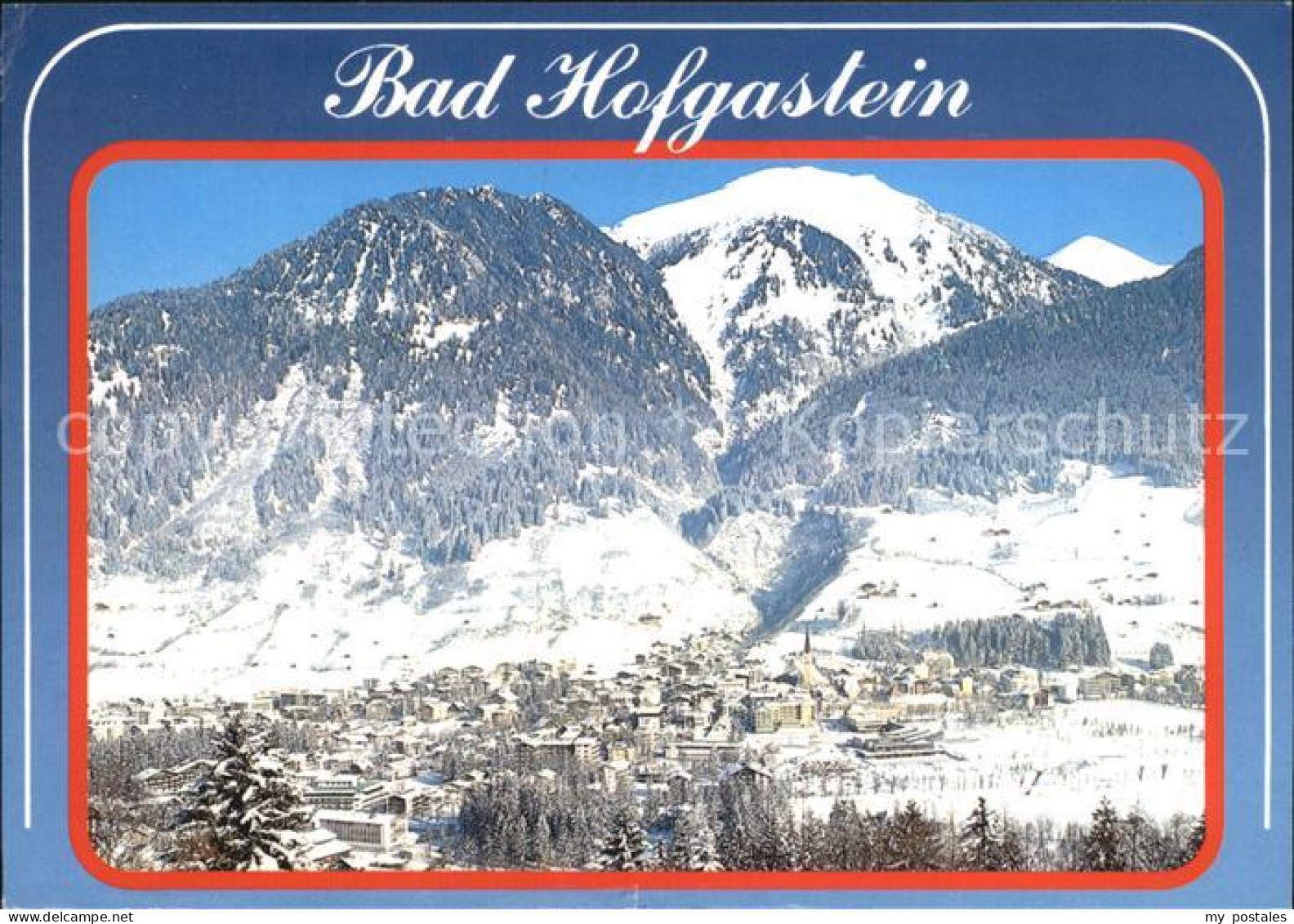 72498809 Bad Hofgastein Mit Gaiskarkogel Bad Hofgastein - Andere & Zonder Classificatie