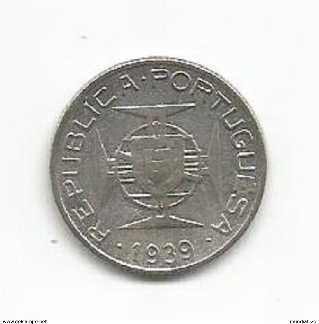 SAO TOME AND PRINCIPE PORTUGAL 2$50 ESCUDOS 1939 SILVER - Sao Tome And Principe