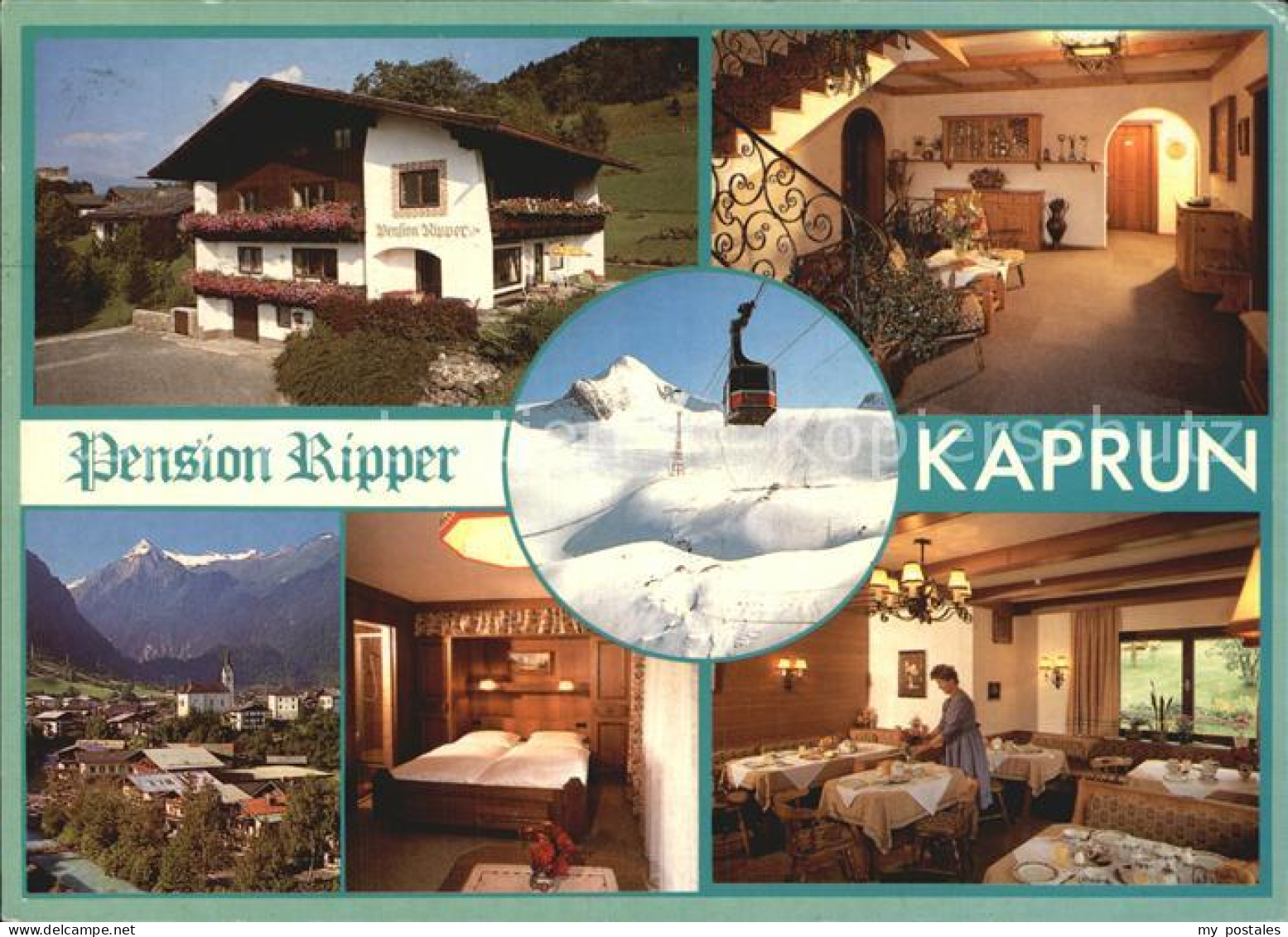 72498756 Kaprun Pension Ripper Treppenaufgang Zimmer Gaststube Teilansicht Seilb - Andere & Zonder Classificatie
