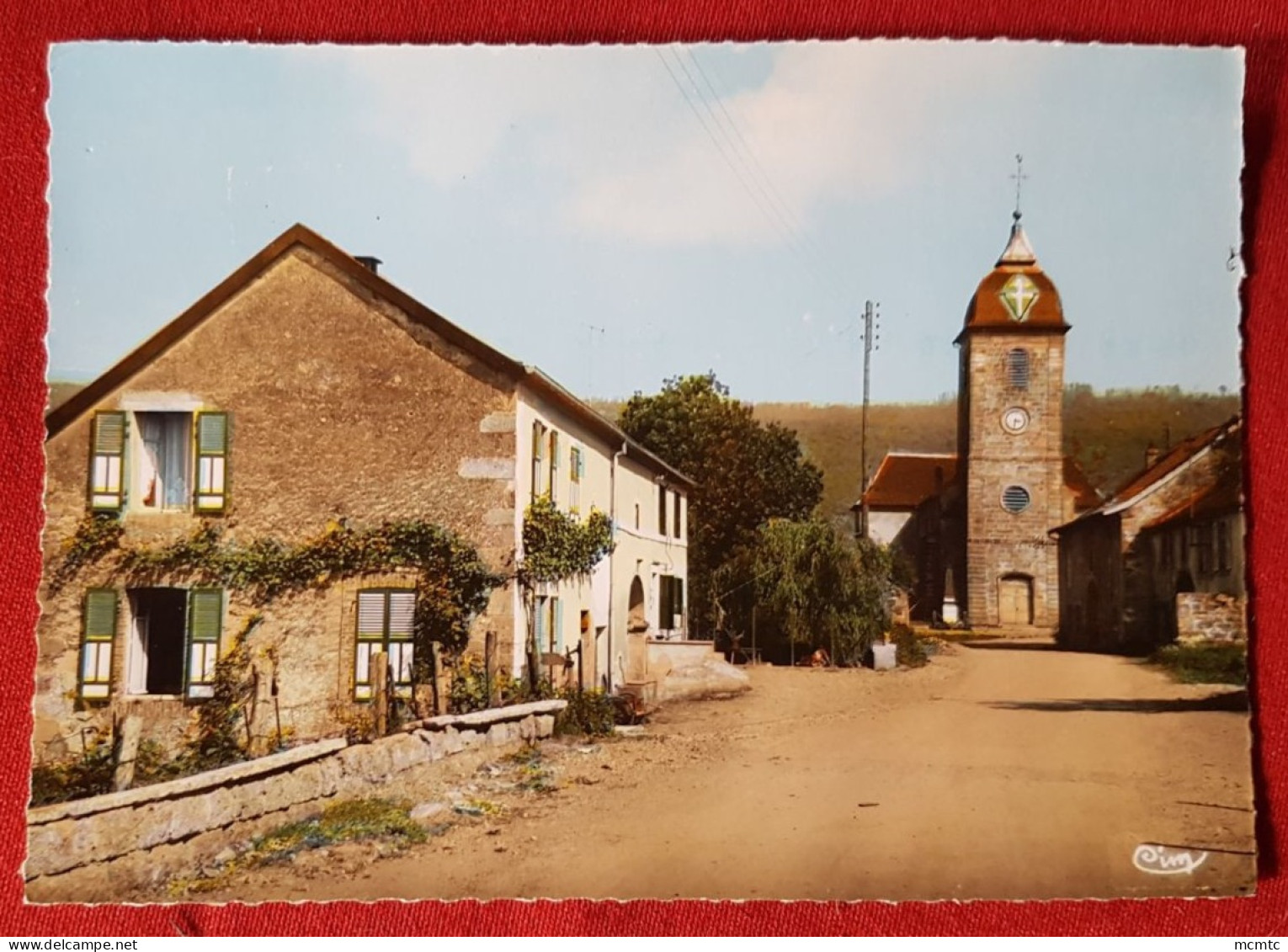 CPSM Grand Format - St Barthelemy -( Hte- Saône) - L'église - Autres & Non Classés