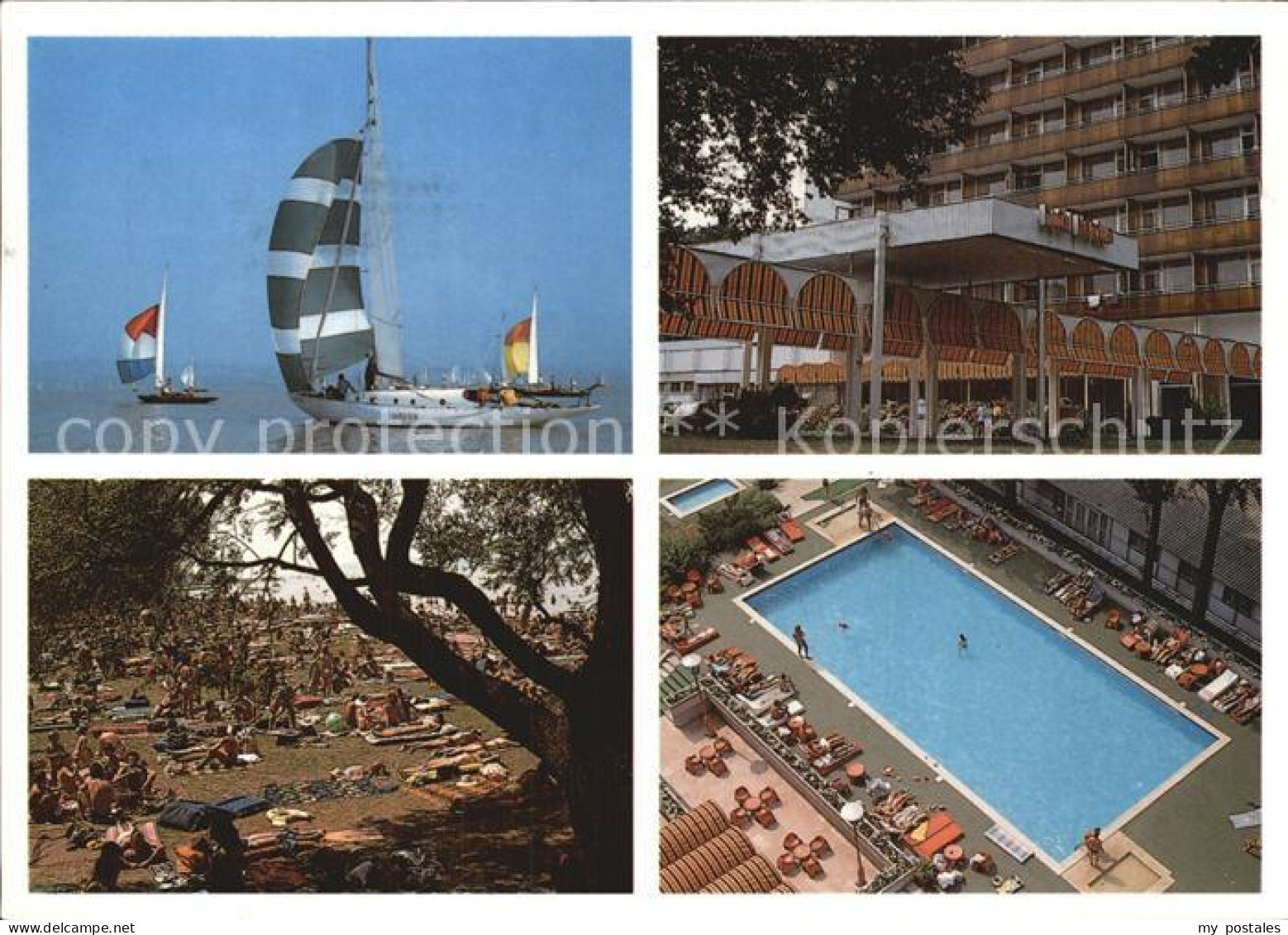 72498751 Balatonfoeldvar Hotel Neptun Segelschiffe Park Pool Budapest - Hungary